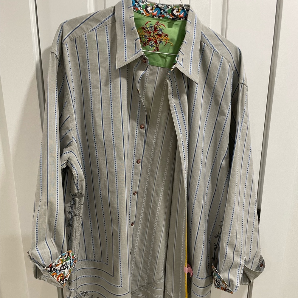Robert Graham mens 3XL dress shirt